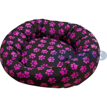 Pelíšek pro psa Purtex Pelíšek Lilly černo - fialový