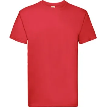 Fruit of the Loom Pánské triko 61-044-0 Red 3XL