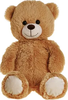 Plyšová hračka Mikro Trading Medvěd 60 cm tmavě hnědý