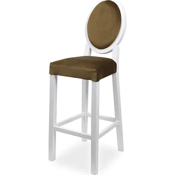 Barová židle IBA Židle barová Medailon Potah: Látka, Varianta: Hnědá
