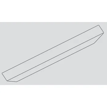 Příslušenství k oknu GEZE OL 90N Profil krycí 2000 mm, černý