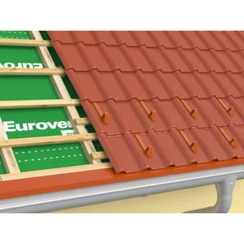 Střecha Sněhový hák Eurovent SNOWSTOP DC-7 Barva: 8017 - hnědá