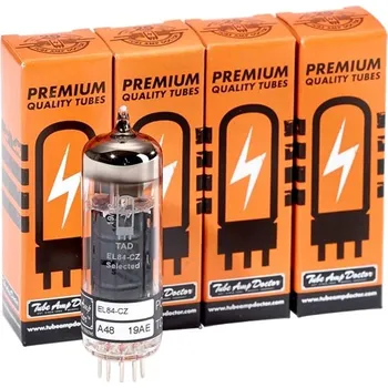 Elektronka TAD EL84-cz TAD výkonová lampa EL84 párovaná čtveřice kvartet