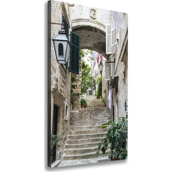 Obraz Vertikální Foto obraz na plátně Uličky Dubrovník