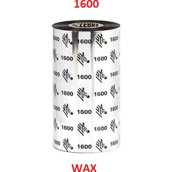 Zebra TT páska Wax šířka 110mm, délka 450m 01600BK11045