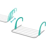 COLOMBO Sušák na radiátor FACILE 3 m, 35 x 50 cm kov/plast