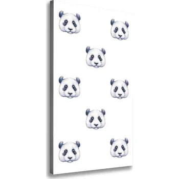 Obraz Vertikální Foto obraz tištěný na plátně Pandy