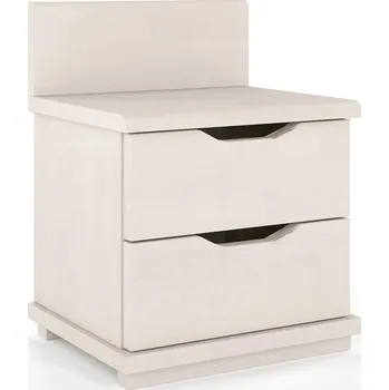 Noční stolek Noční stolek buk - Arhus 2S Odstín moření: Bílá