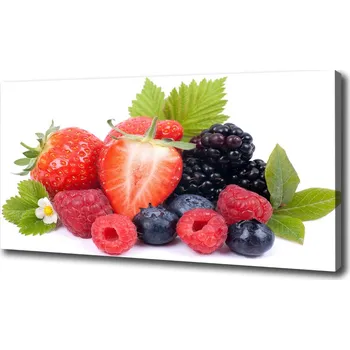 Obraz Foto obraz tištěný na plátně Lesní ovoce