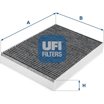 Ventilátor topení a klimatizace Filtr, vzduch v interiéru UFI 54.293.00