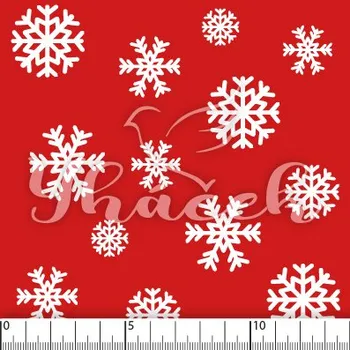 Kočárkovina, Bílé vločky na červené