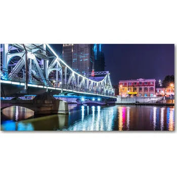 Obraz Foto obraz sklo tvrzené Šanghaj most