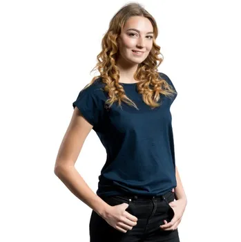Dámské tričko CityZen Dámské bavlněné triko kimonový rukáv tmavě modré