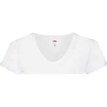 Dámské tričko Fruit of the Loom Dámské triko 61-398-0 White XL