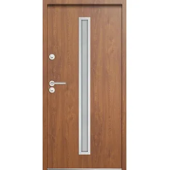 Vchodové dveře Vchodové dveře Economic M01 100 P zlatý dub