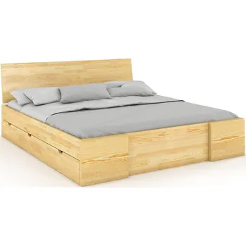 Postel Postel s úložným prostorem - Hessler Drawers - borovice Odstín moření: Borovice přírodní, Rozměr: 120x200