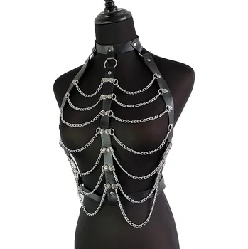 Bondage řetěz na tělo