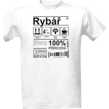 Pánská móda Tričko s potiskem Rybář - rybolov pánské