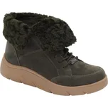 Scholl dámská zimní kotníková obuv STELVIO zelená Velikost: 36