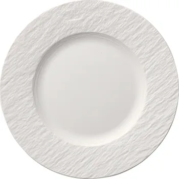 Talíř Villeroy & Boch Manufacture Rock Blanc dezertní talíř 22 cm bílý