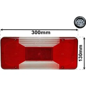 Zadní světlomet Zadní světlo VAN WEZEL 2815926