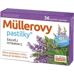 Dr. Müller Müllerovy pastilky se šalvějí bez cukru 36 pastilek