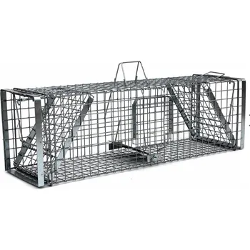 Insekticid Profesionální sklopec na lišky, kuny, vydry a kočky 118x34x34 cm DÁREK - odchytová sada za 199Kč