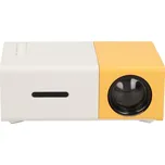 YG300 LED Mini Projektor HDMI žlutý