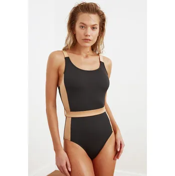 Dámské plavky Dámské plavky Trendyol TBESS21MA0221/Black Trendyol šedá 1518967