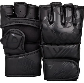 MMA rukavice MMA rukavice Ringhorns Nitro - Black/Black Velikost: L/XL