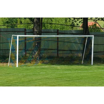 Síť k brance fotbalová síť STANDARD, PP 3mm, 3 mm PP, 12 x 12 cm, Červeno-bílá, Fotbal, Skladem