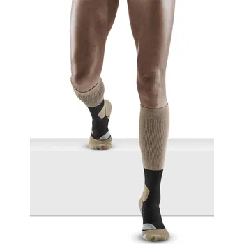 Dámské ponožky CEP Outdoorové kompresní podkolenky MERINO Dámské Velikost: III, Barvy: sand/grey