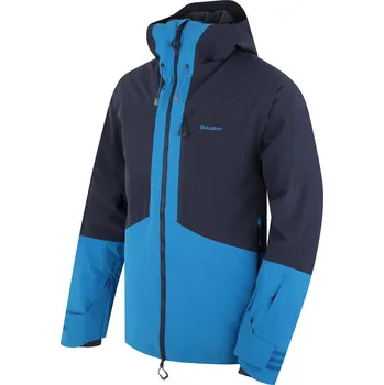 Husky Pánská lyžařská bunda Gomez M XL, black blue/blue