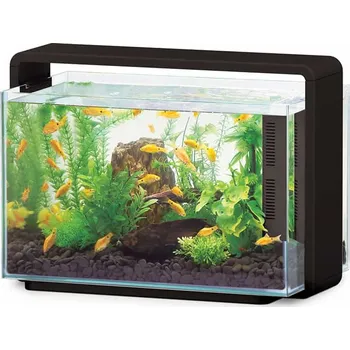 Akvárium Akvarijní set HAILEA Biotop Nature E-60 černý (60l, 10W) 59x32x42,5cm
