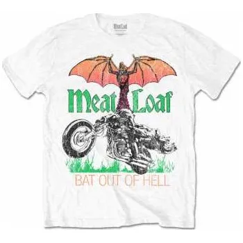 Pánské oblečení Merch Meat Loaf: Meat Loaf Unisex T-shirt: Bat Out Of Hell (x-large) XL