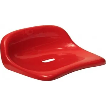 Sedadlo Víceúčelové Plastové Sedadlo Červené MZR 26853