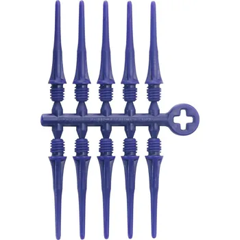 Příslušenství pro šipky Cosmo Darts Hroty Cosmo Fit Point Plus Dark Blue 50ks