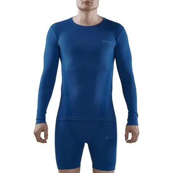 Pánské tričko CEP Tričko COLD WEATHER BASE s dlouhým rukávem Pánské Velikost: L, Barvy: blue