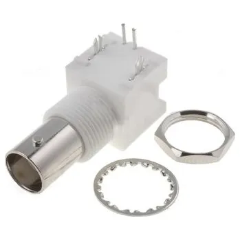 Elektrická zásuvka BNC zásuvka do DPS rohová