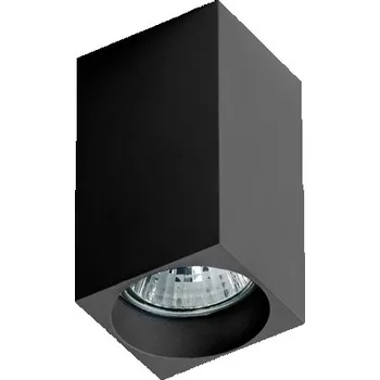 Stropní bodové přisazené svítidlo Azzardo Mini Square black AZ1382 GU10 1x50W IP20 5,6cm hranaté černé