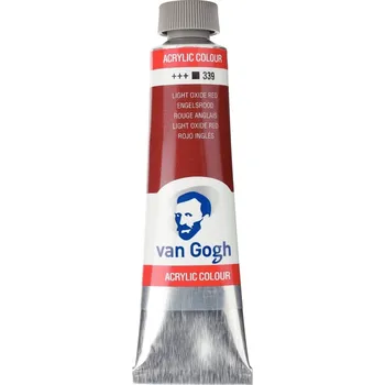Vodová barva Van Gogh 22053390 Akrylová barva Light Oxide Red 40 ml 1 ks