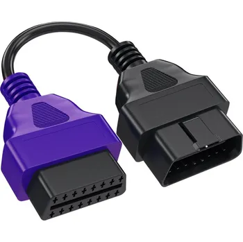 Autodiagnostika Redukce z OBD pro Fiat ECU scan Fialová - Elektronika kapoty, Tlak v PNEU