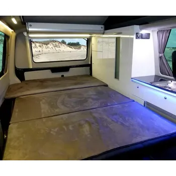 Příslušenství ke karavanu Rozkládací lavice V3000 pro VW T5/T6 Bez přípravy pro topení Austin