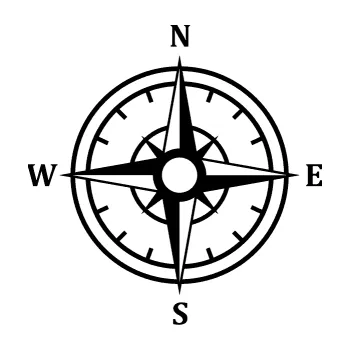 Samolepící dekorace SAMOLEPKA Kompas 004 (01 - černá) NA AUTO, NÁLEPKA, FÓLIE, POLEP, TUNING, VLASTNÍ TEXT, TISK, AUTOSAMOLEPKY.cz, POLEPY, OBRÁZEK, LOGO, SAMOLEPKY