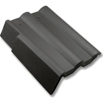 betonová krytina Střešní krytina Nelskamp Finkenberger krajová levá / TOP 2000S tmavohnědá, betonová