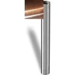 Svod okapový svařovaný 100 mm / 4 m měď