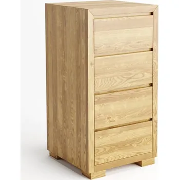 Komoda Buková komoda NEW YORK Tapur šuplíková Barevné provedení: Přírodní