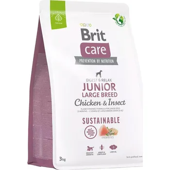 Krmivo pro psa Brit Care Dog Sustainable Junior Large Breed 3kg