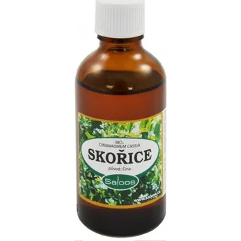 Vůně do bytu Esenciální olej Skořice 50 ml (Saloos Esenciální oleje)