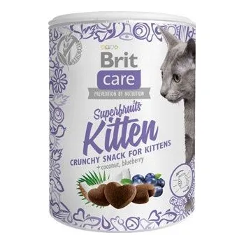 Krmivo pro kočku Brit Care Cat Snack Superfruits Kitten 100g